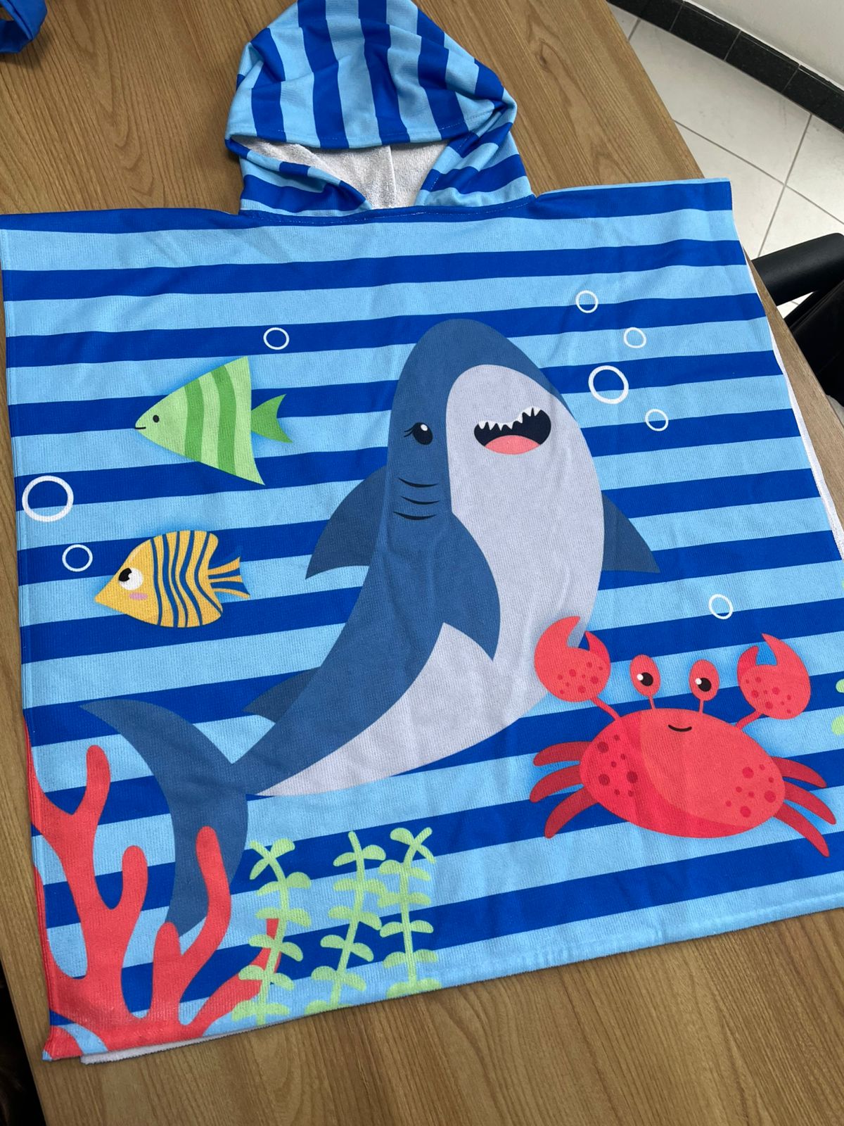 Toalha infantil - Estilo Poncho