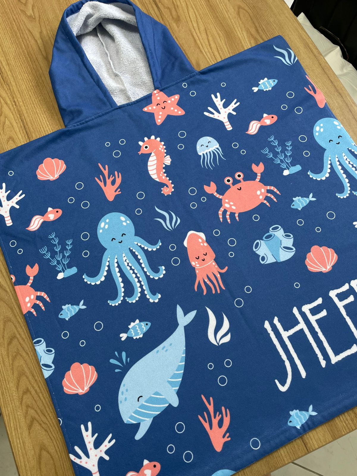 Toalha infantil - Estilo Poncho