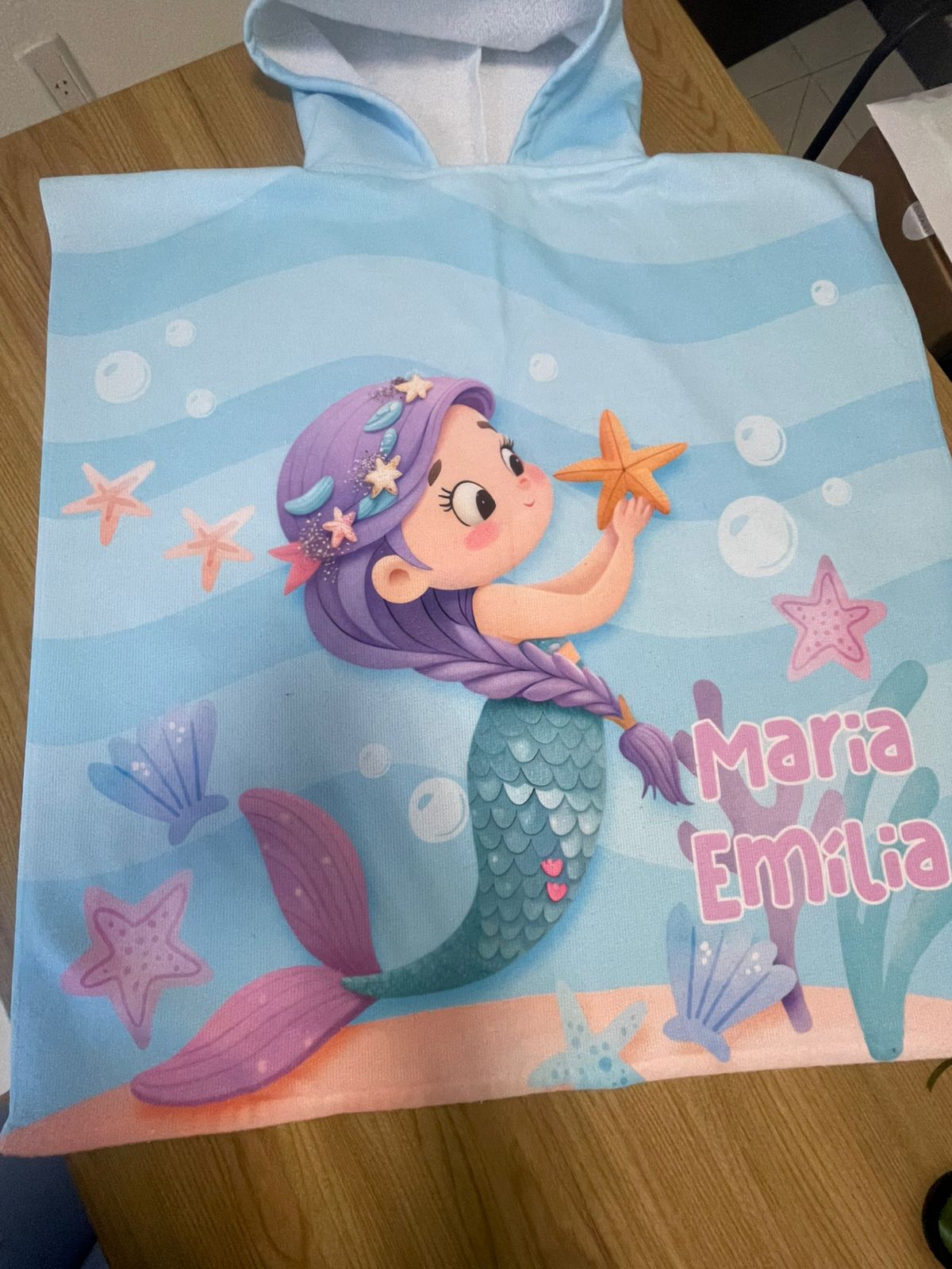 Toalha infantil - Estilo Poncho