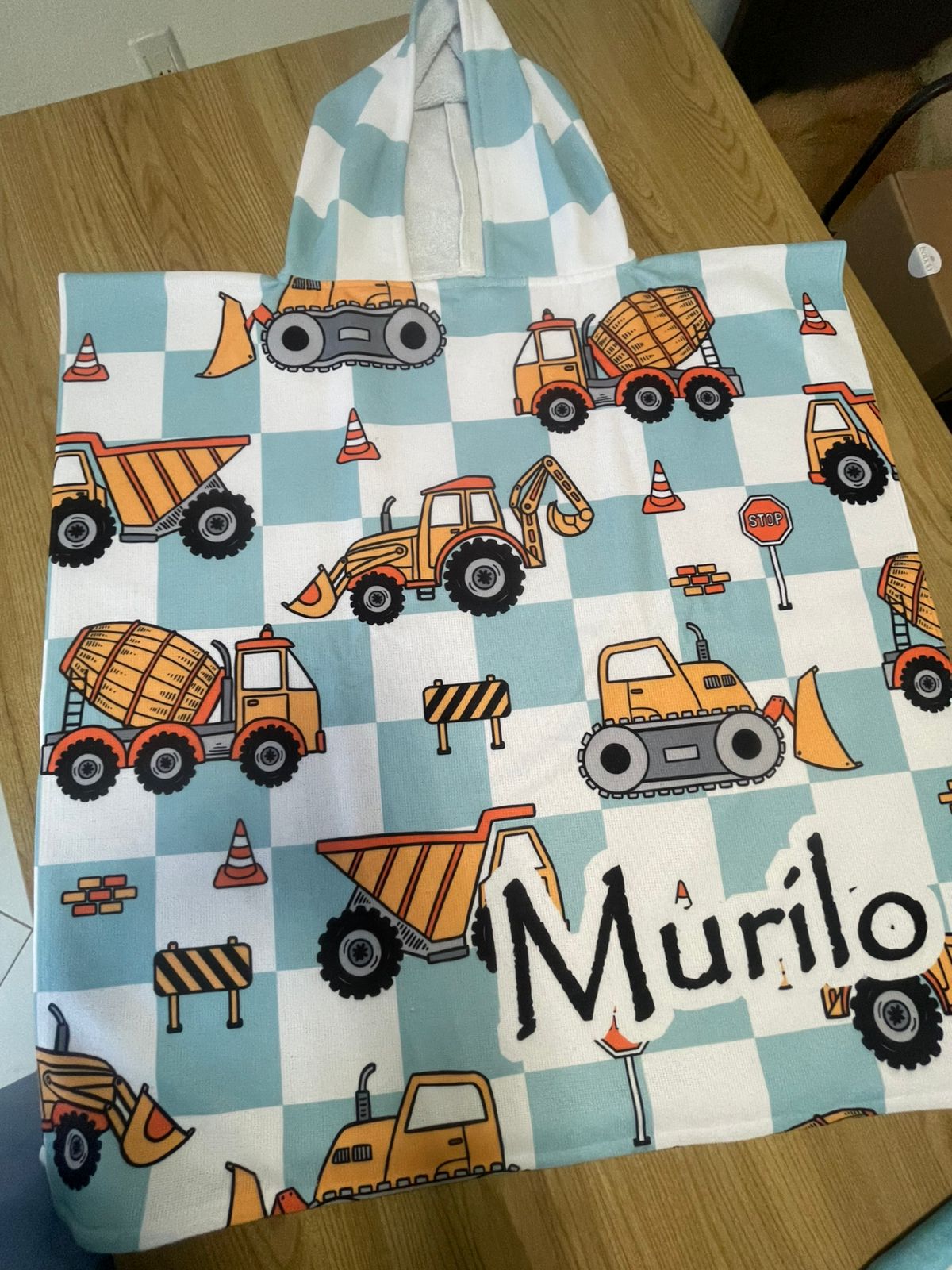 Toalha infantil - Estilo Poncho